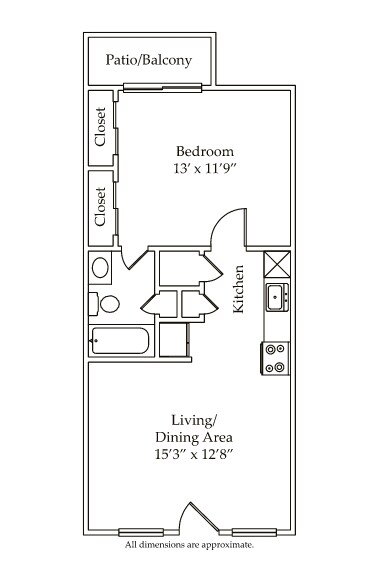 1BR/1BA - The Terraces at Metairie
