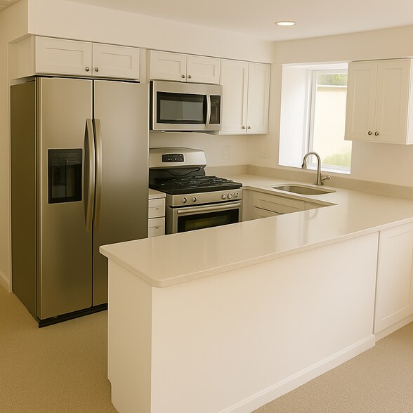 how kitchen would look - 1423 85th Dr NE