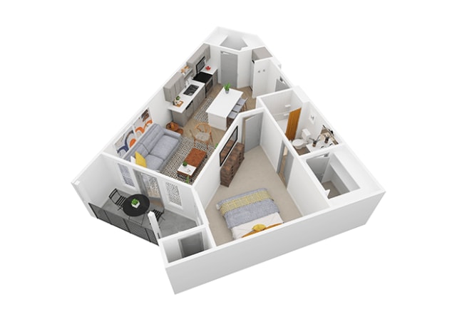 Floorplan - 21LUX Apartments