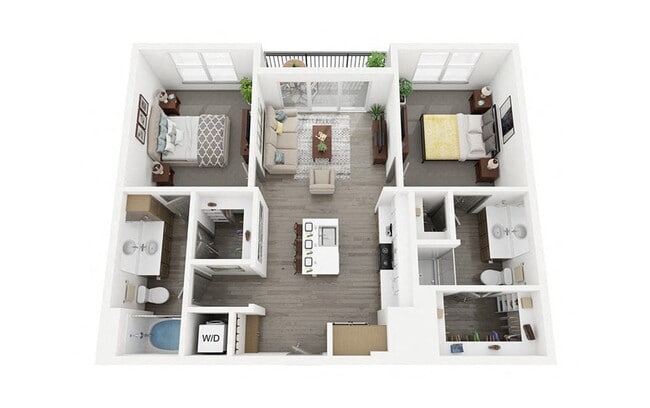 Floorplan - The Haywood Apartments