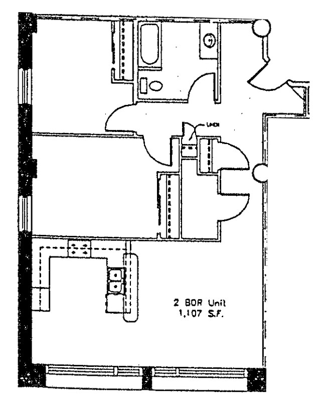 Floorplan - Van Allen Apartments