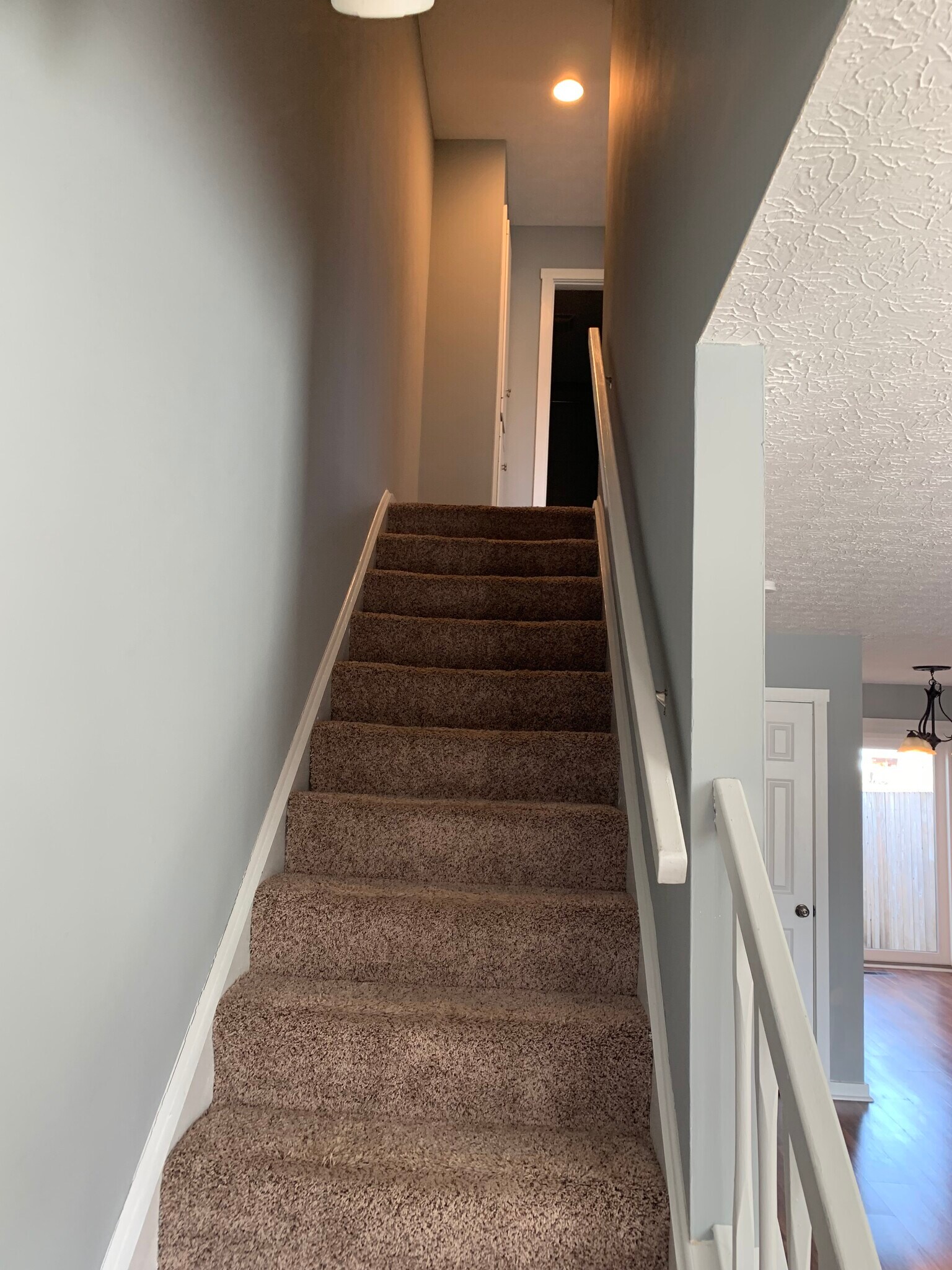 steps to upstairs - 440 Edinburgh Rd