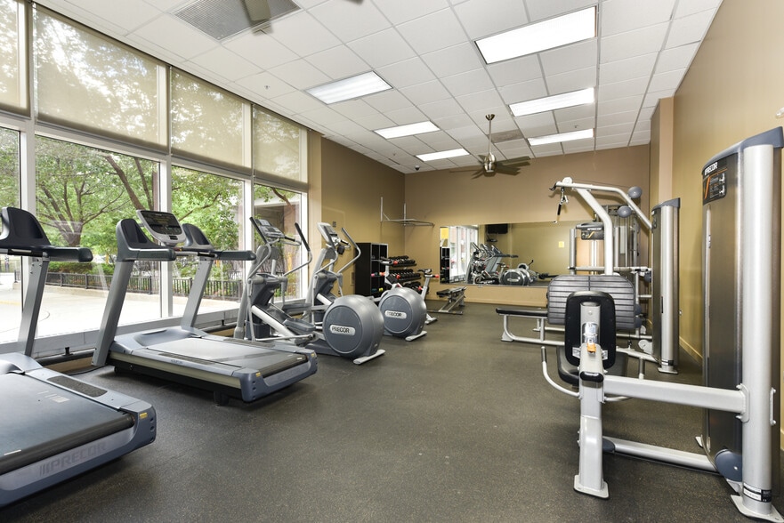 Included exercise room for building residents - 645 N Kingsbury St
