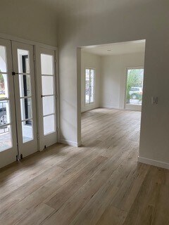dining room and balcony - 205 S Arnaz Dr