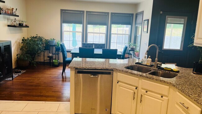 Beautiful view of large fenced backyard - 159 Brookview Cir