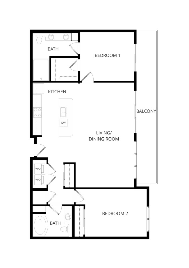 Floorplan - Gatsby Apartments