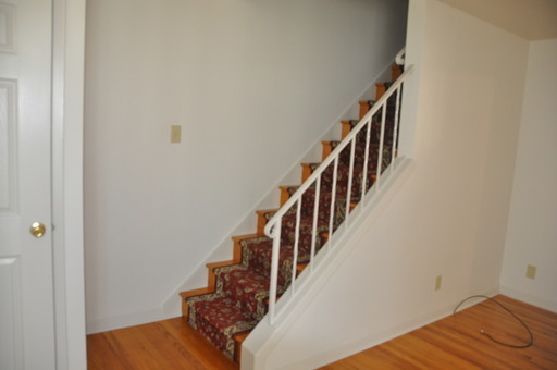 hardwood steps - 1620 Princeton Rd