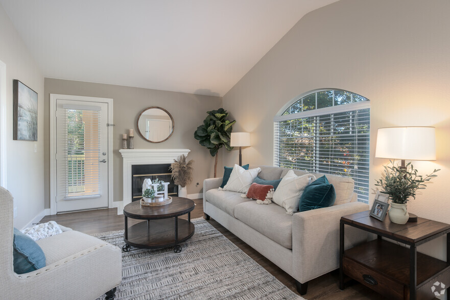 Model B - Cozy Living Room - Hillcrest View