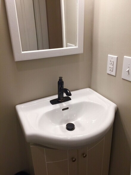 Second Bathroom Vanity - 418 N Main St