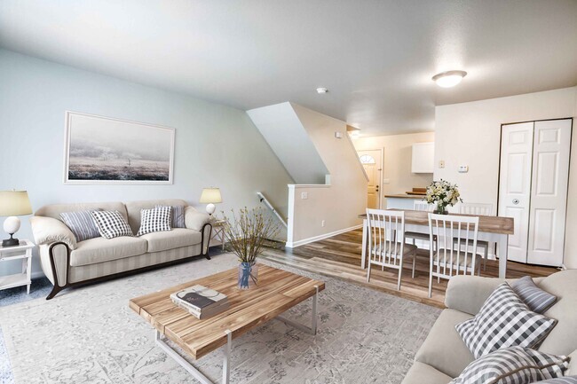 Main floor living area - Highbrook Townhomes