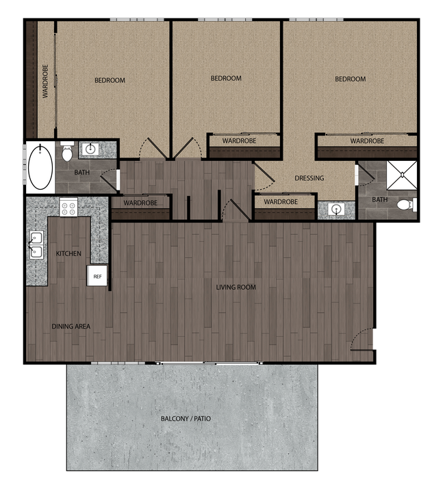 Floorplan - Americana South Bay