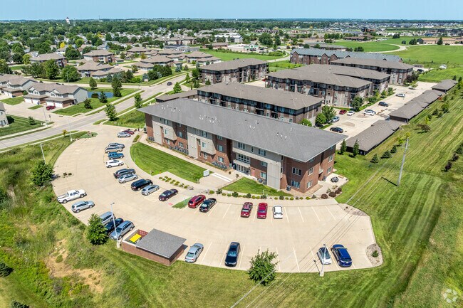 Aerial Photo - Grimes Crossing Senior Apartments