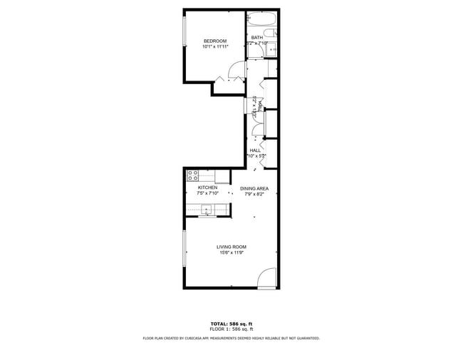 Floorplan - 901 South Apartments