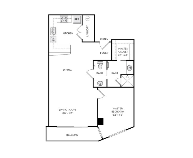 Floorplan - The Heights at Park Lane