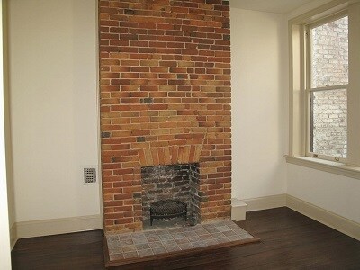 Sitting room with operable fireplace - 408 Mowbray Arch