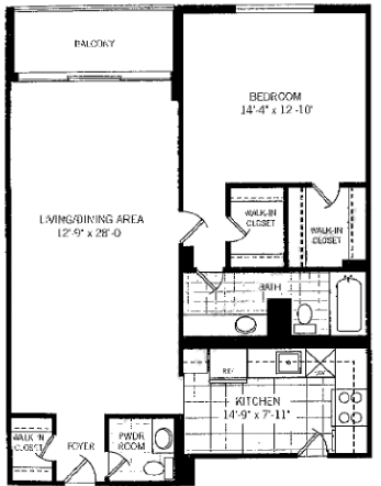 1BR/1.5BA - Sian Ocean Residences