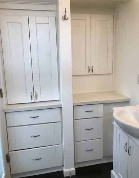 Bathroom built ins. - 1912 F St