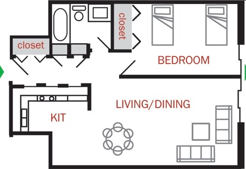 1BR/1BA - Lakeland