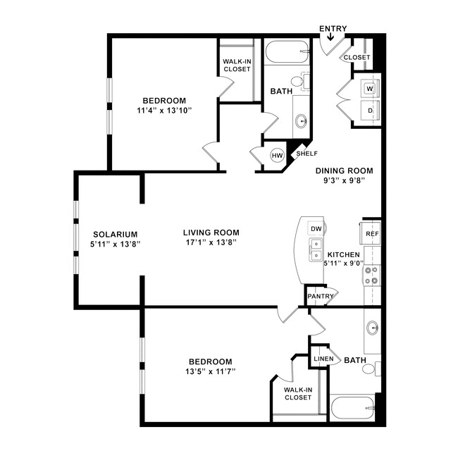 Floorplan - The Elms at Odenton