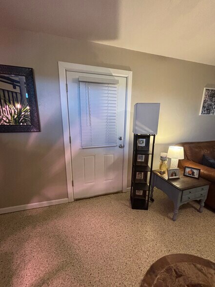 Backdoor open to stalls. - 5202 E McElroy Rd