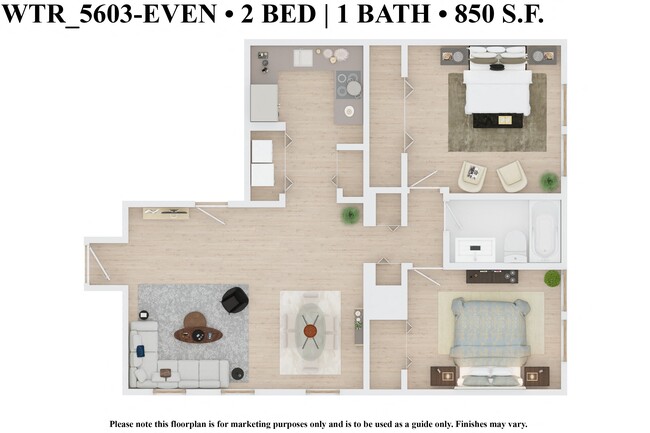 Floorplan - Waterman Clara