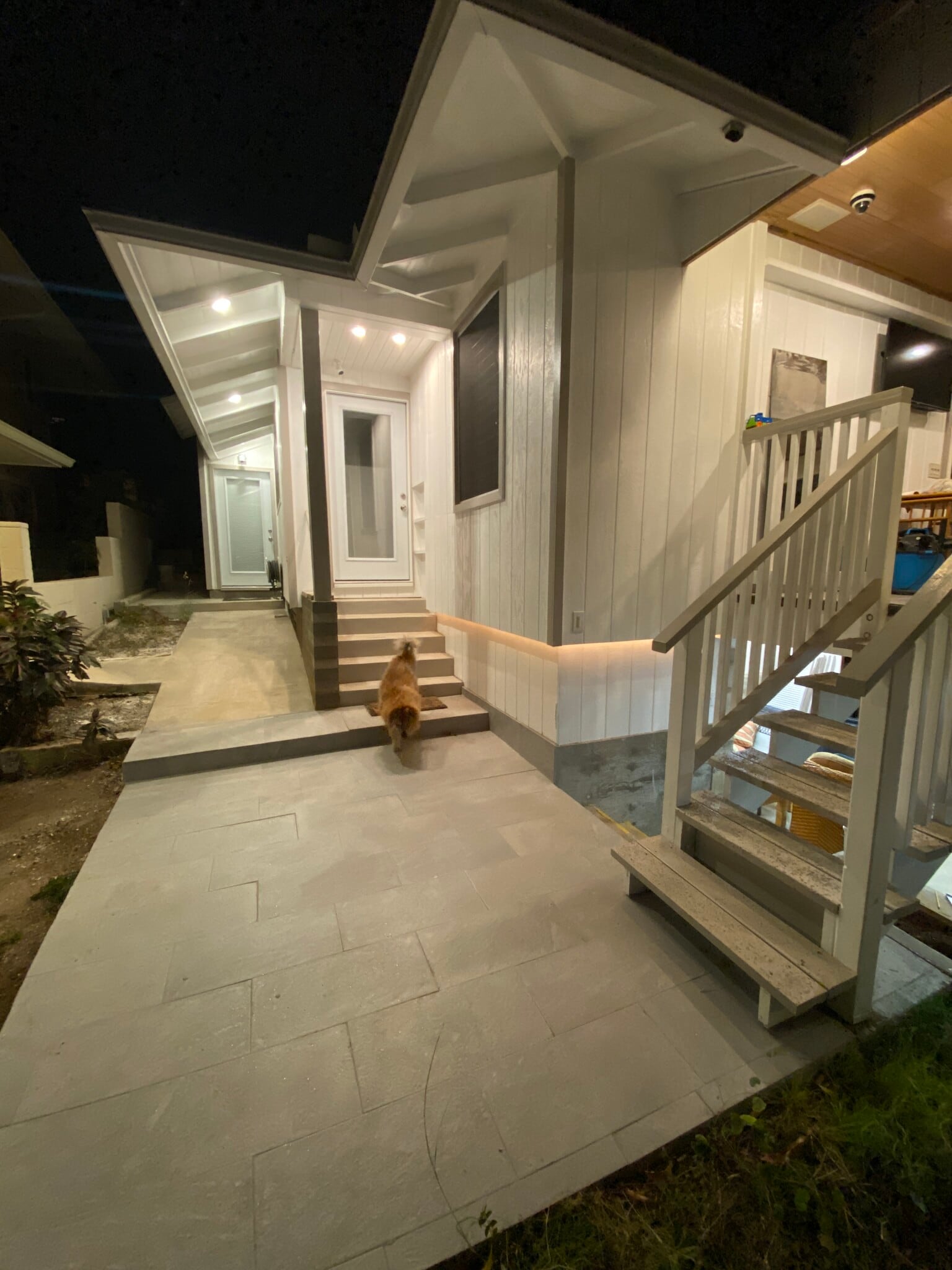 Patio, front, and back entrances - 3716 Claudine St