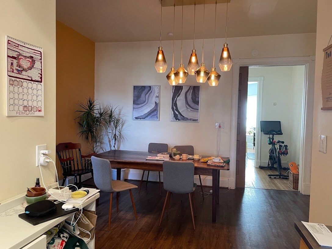 Dining Room view from Kitchen - 3626 10th St NW