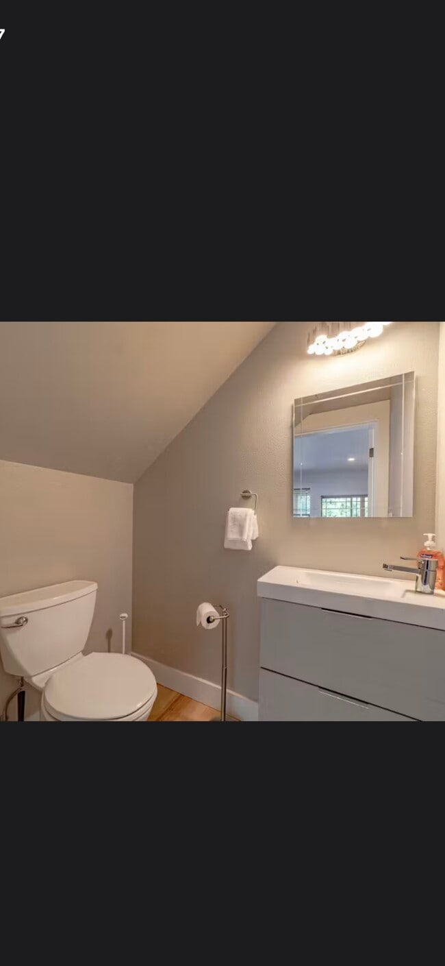 1/2 bath off of the dining room - 4156 Williams St