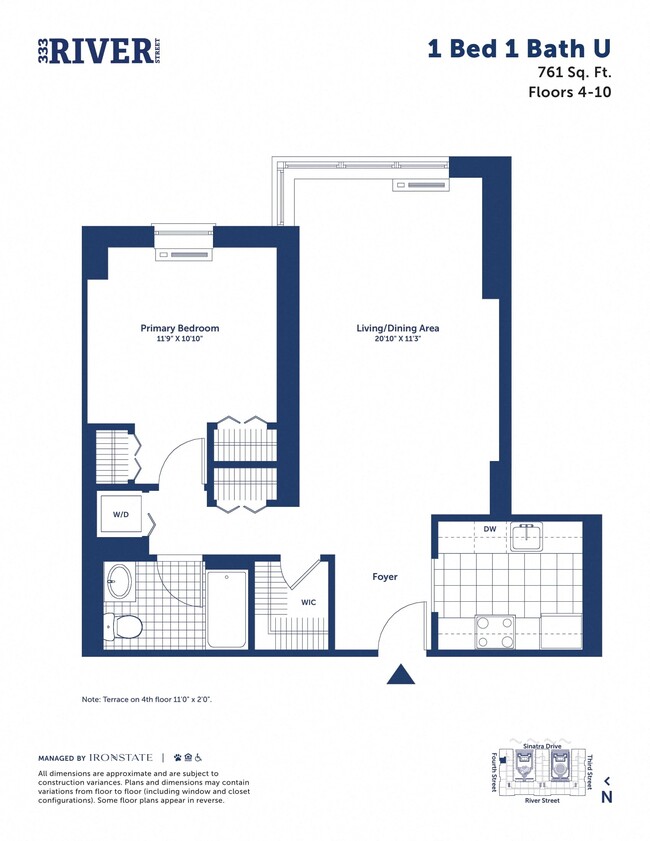 Floorplan - 333 River Street