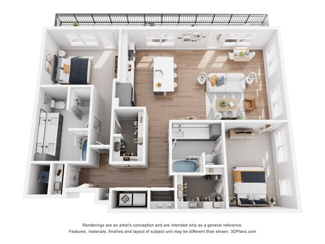 Floorplan - Vance at Bishop Union
