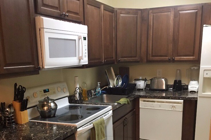 Brand new cherry wood kitchen - 450 NW 20th St