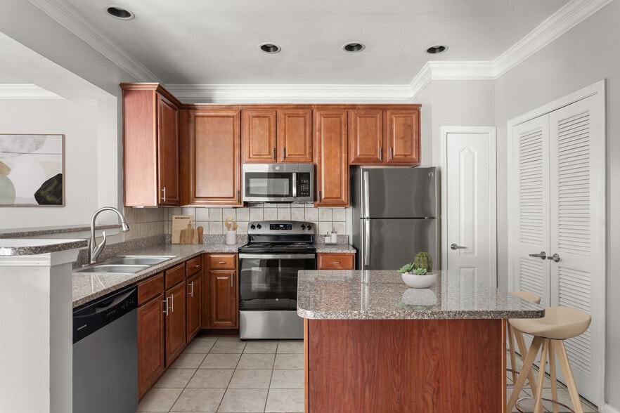 Create meals and memories in your modern kitchen. - Verdant Peachtree Creek