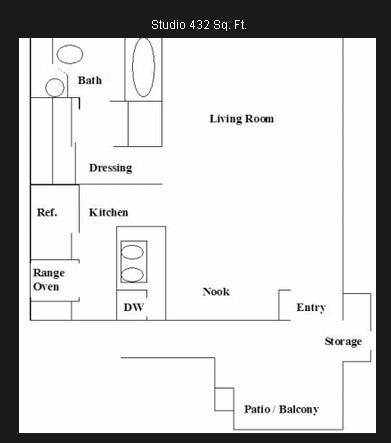 Studio - Country Club Villas