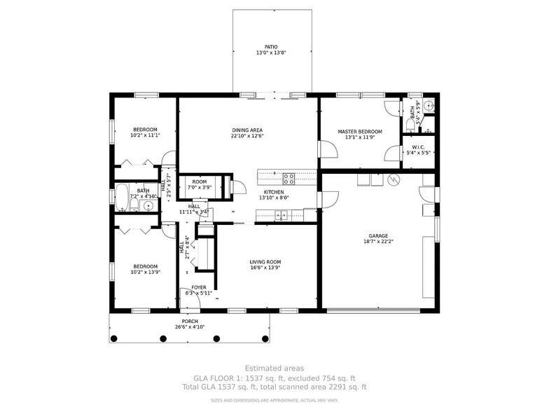 Floor Plan - 818 Hand Ave
