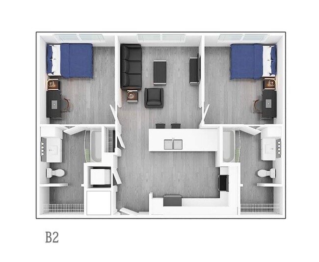 2 Bedroom B2 - Park Place Denton