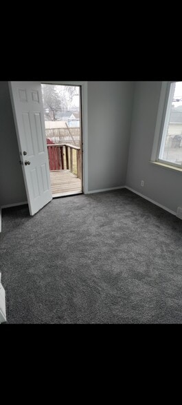 Backyard from bedroom #3 - 6829 Abington Ave