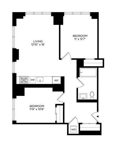 Floorplan - Lincoln at Bankside