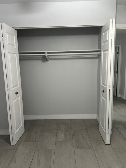 2nd Flr, 3rd Bedroom Large Wall Closet, New Tile & Grout Floor, New Baseboards & Molding, Paint - 4444 E Belleview St