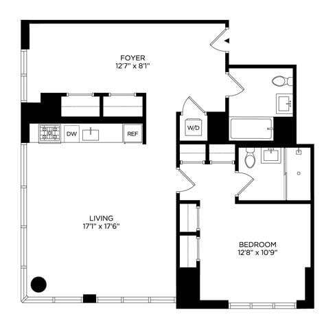 Floorplan - Lincoln at Bankside