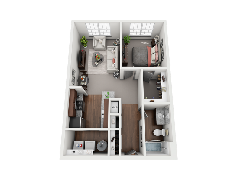 Interior Photo - Overture Flats | Specials Available