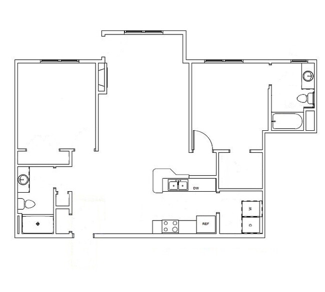 Floorplan - Furman Weststar Apartments