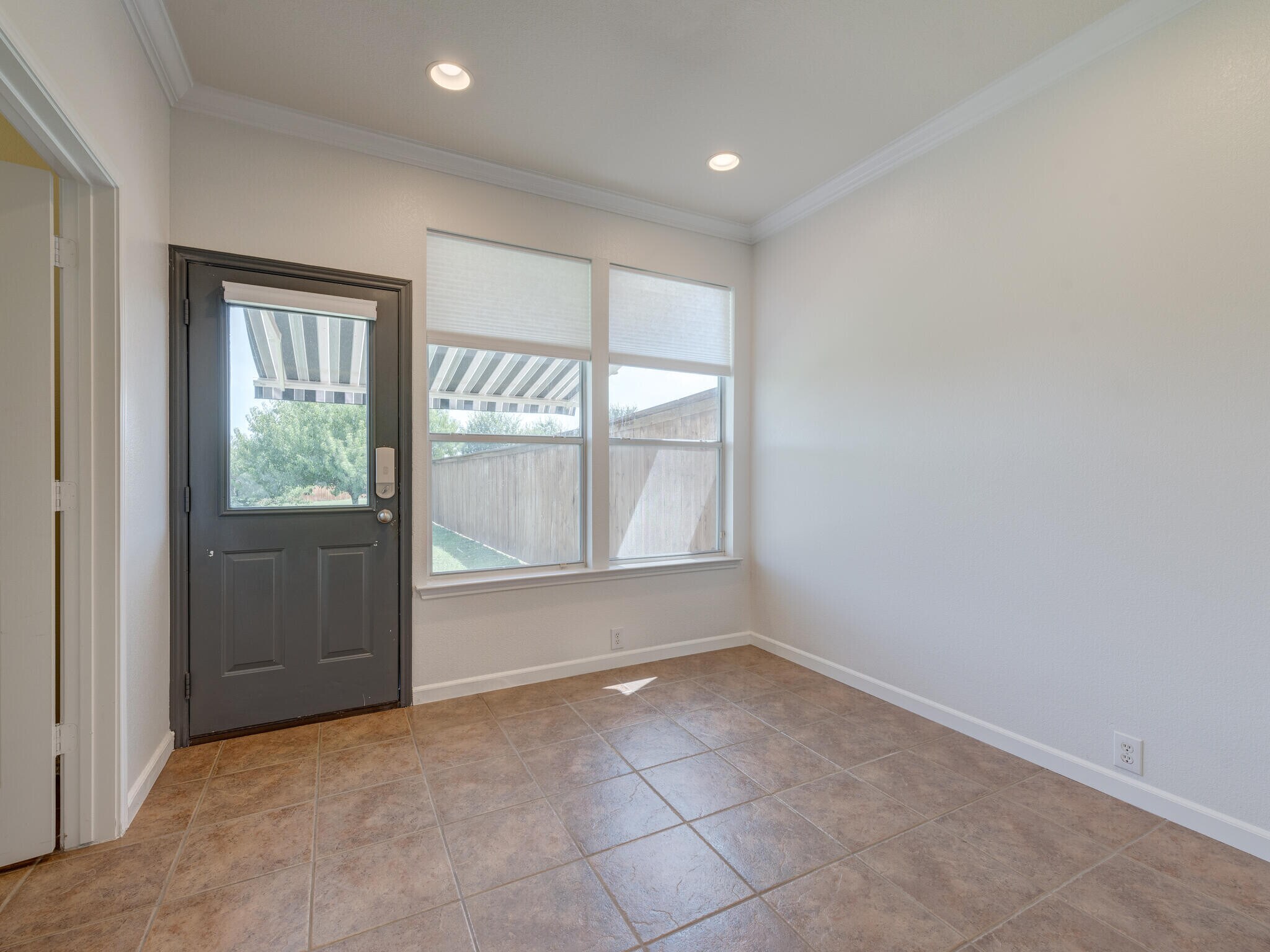 Beautil view of backyard - 10528 Astor Dr