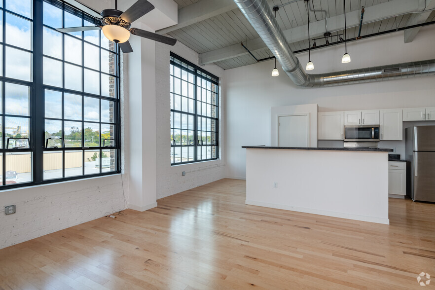 2BR, 1BA - 1,349SF - Badger State Lofts