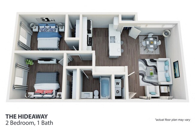 Floorplan - The Hideaway