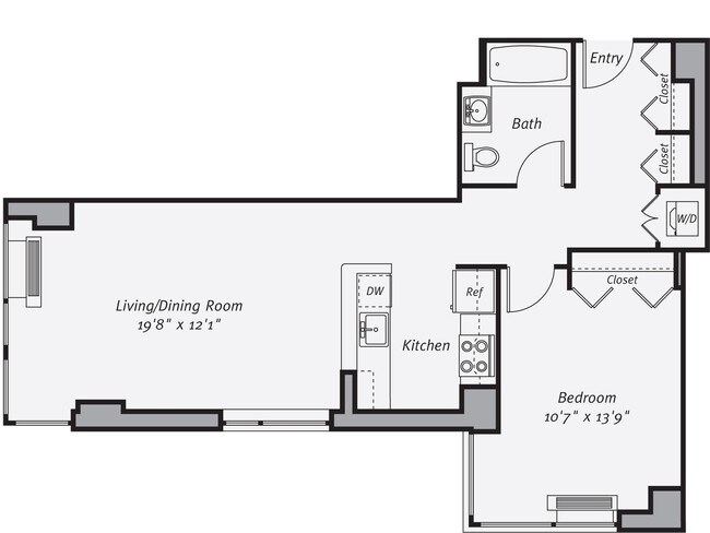 Floorplan - Avalon Riverview South Tower