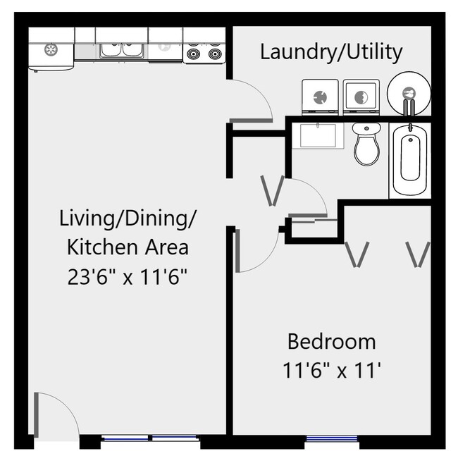 Floorplan - Ashgrove Apartments