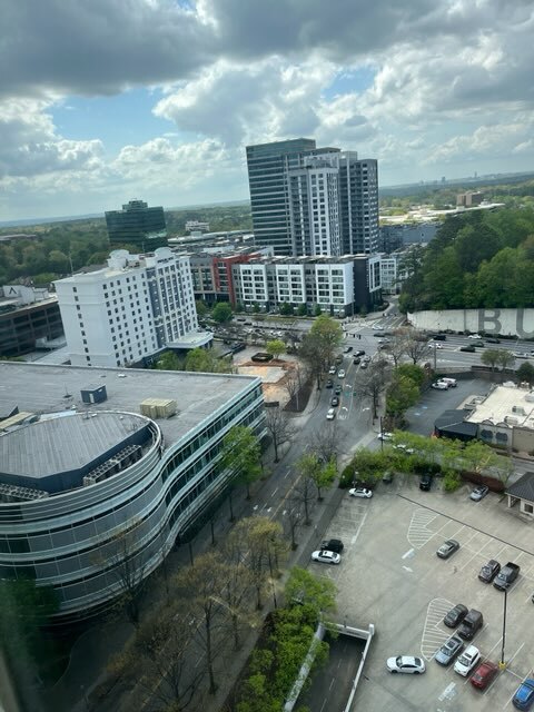 View From Balcony_2 - 3334 Peachtree Rd NE
