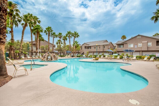 Building Photo - GATED SUMMERLIN CONDO/COMMUNITY POOL/SPA/ BASKETBALL COURT-2 CAR ATTACHED GARAGE!