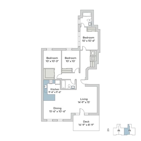 Floorplan - The Colonnades