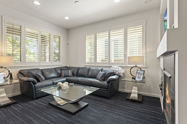 Living room showing windows - 8935 E Phillips Dr